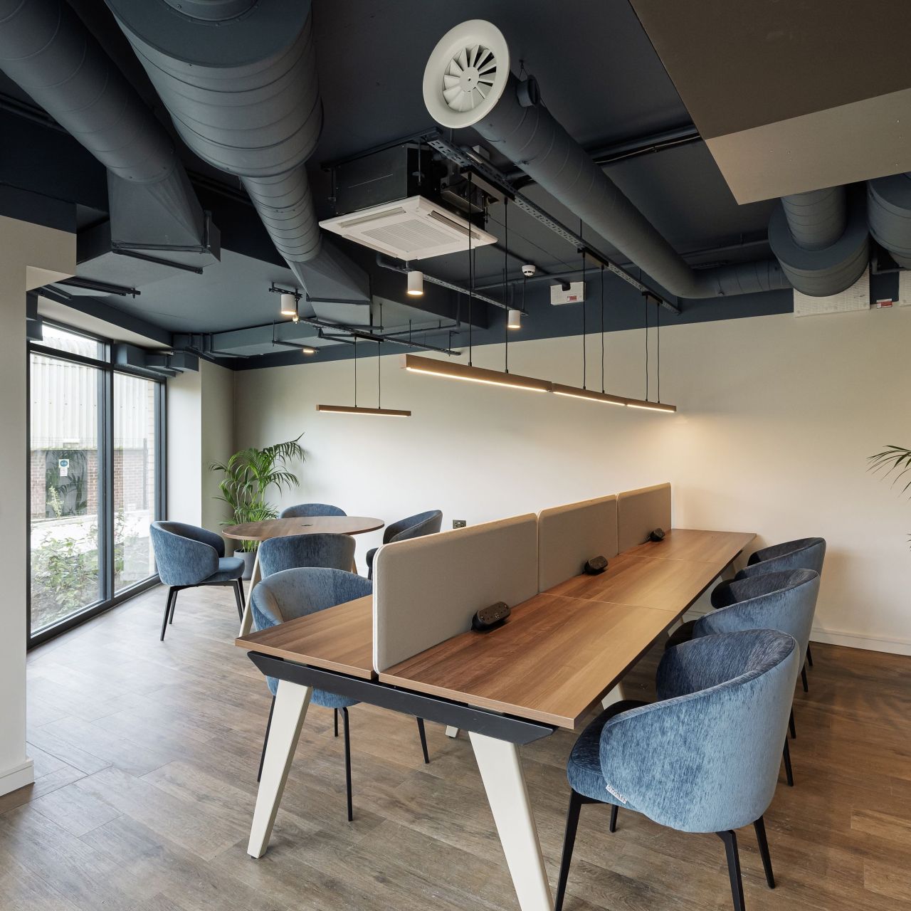 Completed workspace fit-out at Chivers House